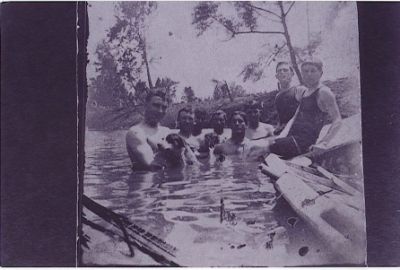 1900 Swimming in the Whitewater River